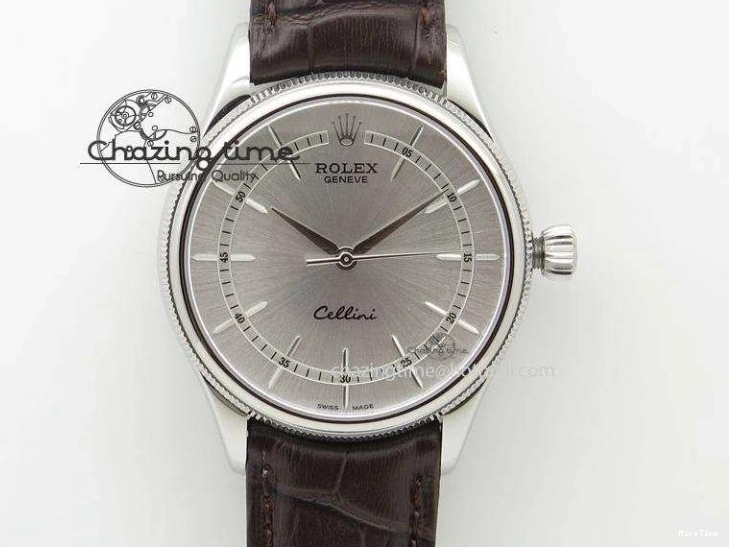 MiroTime 0414 Breathable DateJust 36mm DIWF 1:1 Best Edition 904L Steel Gray Dial on SS RG Oyster Bracelet SA 2310